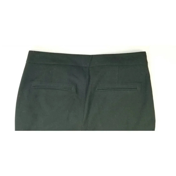 Zara Size 2 Women's Black Career Pocket Button Zip Pants Slack Inseam 26 Inches - Picture 9 of 14